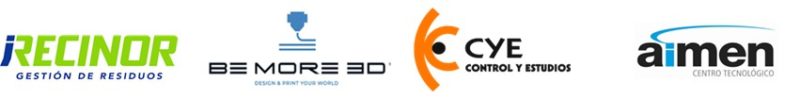 Logos del proyecto GeoS2.3D de Recinor